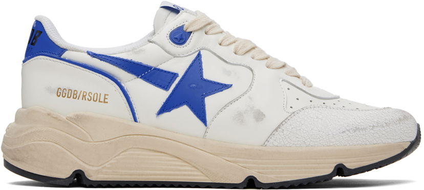 Superge in čevlji Golden Goose Golden Goose Running Sole Bela | GMF00215.F005392.10327