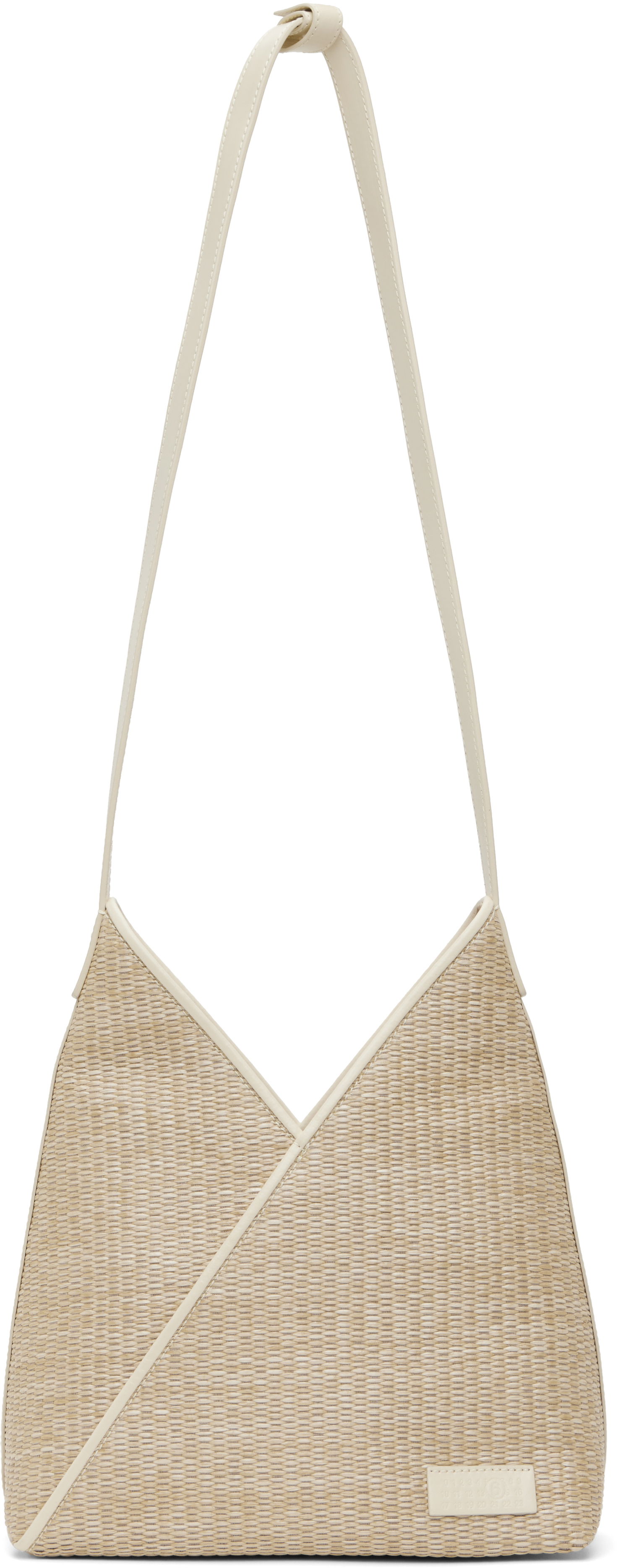 Torbica Maison Margiela MM6 Maison Margiela Raffia Shoulder Bag Bež | SB5ZH0019 P7256, 0