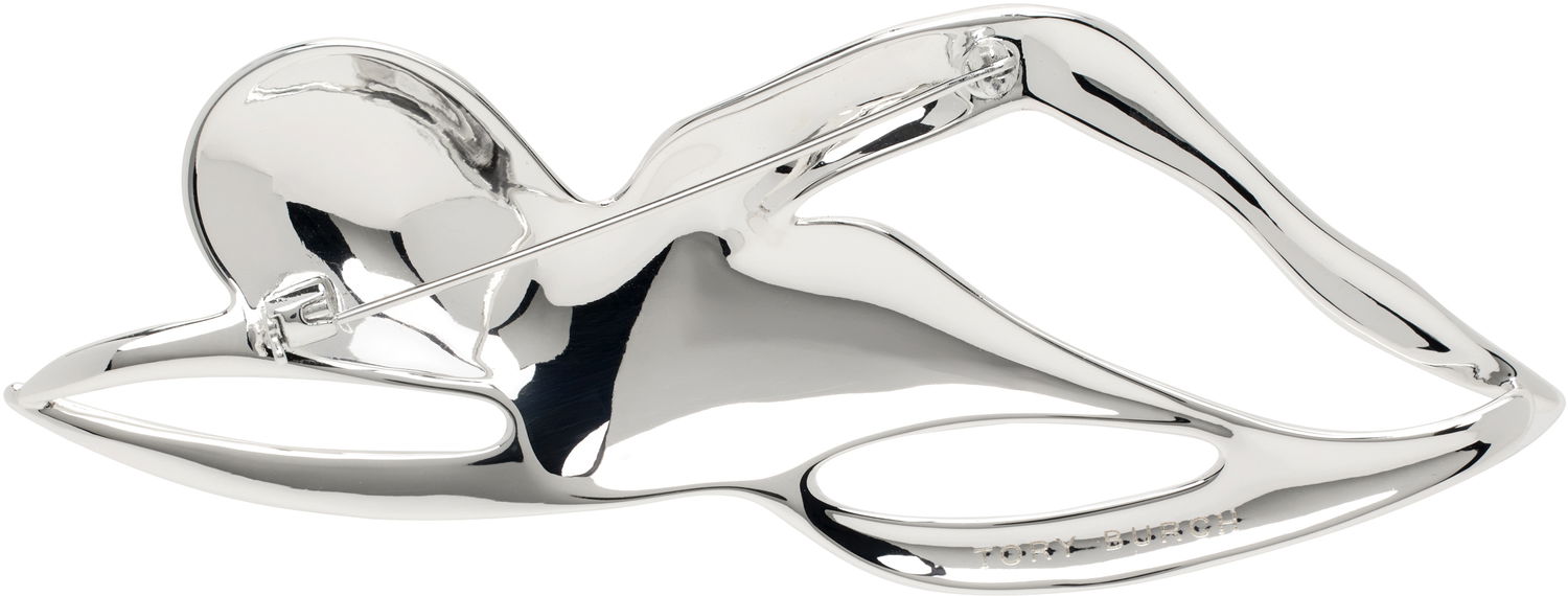 Prstan Tory Burch Tory Burch Swimmer Brooch Kovinski | 173638-040, 1