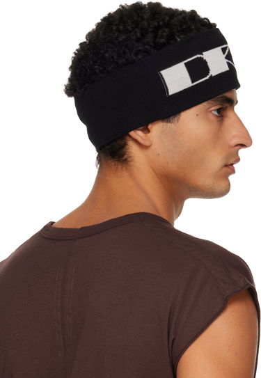 Klobuk Rick Owens Rick Owens DRKSHDW Concordians Cotton Headband Črna | DA02E7480 KP6, 2