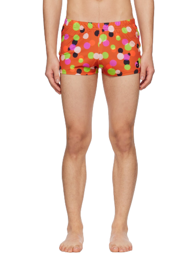 Kopalke Jacquemus Le Raphia 'Le Short De Bain' Swim Shorts Oranžna | 23E235SW010-2133