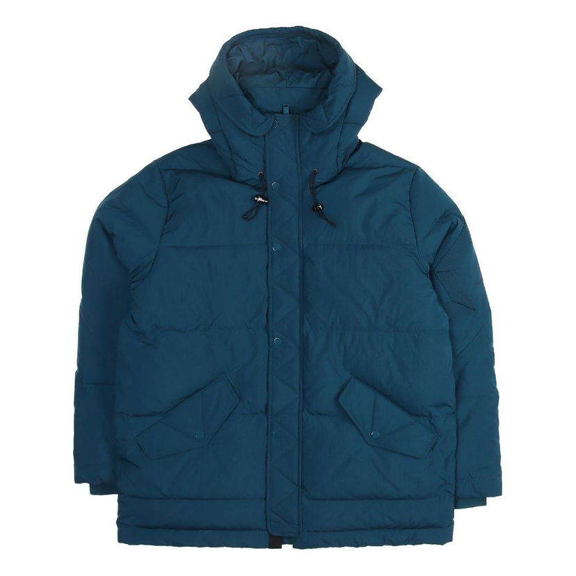 Puhovka Jordan Jordan Wings Hooded Puffer Jacket Turkizna | BQ4171-347