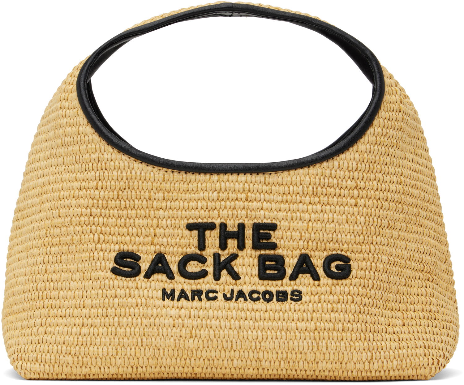 Torbica Marc Jacobs Marc Jacobs 'The Mini Sack' Raffia Tote Bag Bež | 2S4HSH054H03, 0