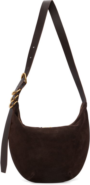 Torba za čez ramo rag & bone rag & bone Mercer Medium Suede Shoulder Bag Rjava | SD100902, 0