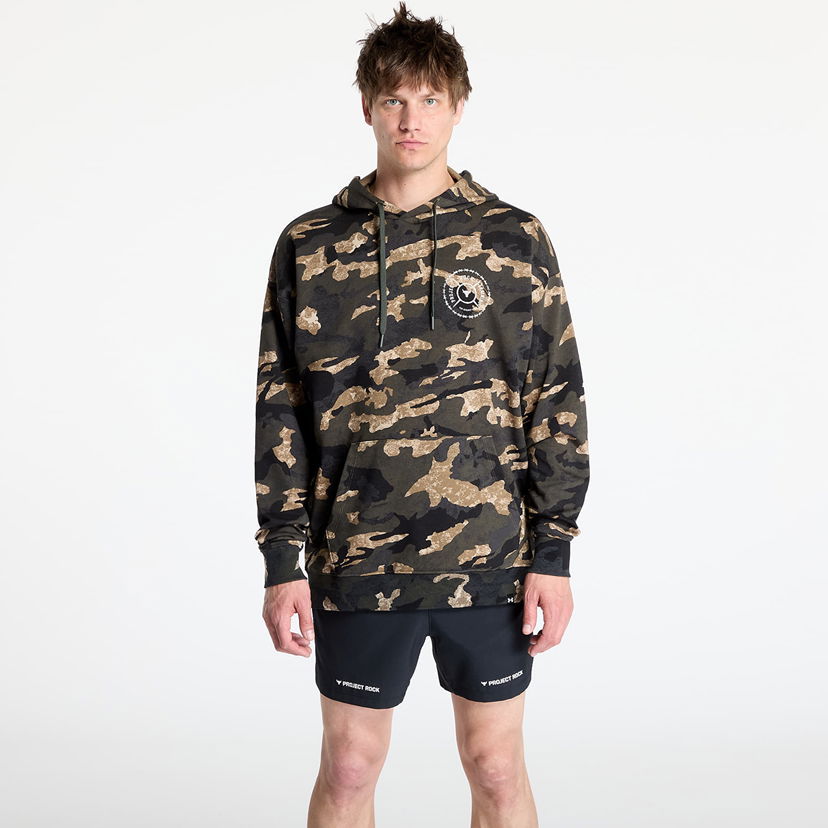 Pulover Under Armour Project Rock AOP Terry Hoodie Večbarvna | 1389951-310