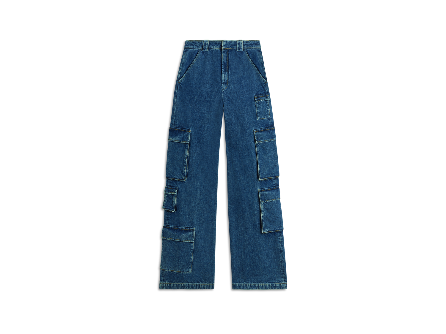 Cargo hlače AXEL ARIGATO Roam Cargo Jeans Modra | A2105001, 0