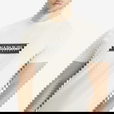 Majica Napapijri Men's Box Logo T-Shirt, Size Large Bela | NP0A4I3LN1A1, 5