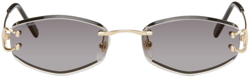 Sončna očala Cartier Cartier Oval Sunglasses Siva | CT0467S-001