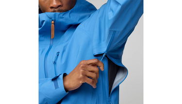 Jakna FJÄLLRÄVEN Keb GTX Hardshell Jacket Modra | F12500182-525, 5