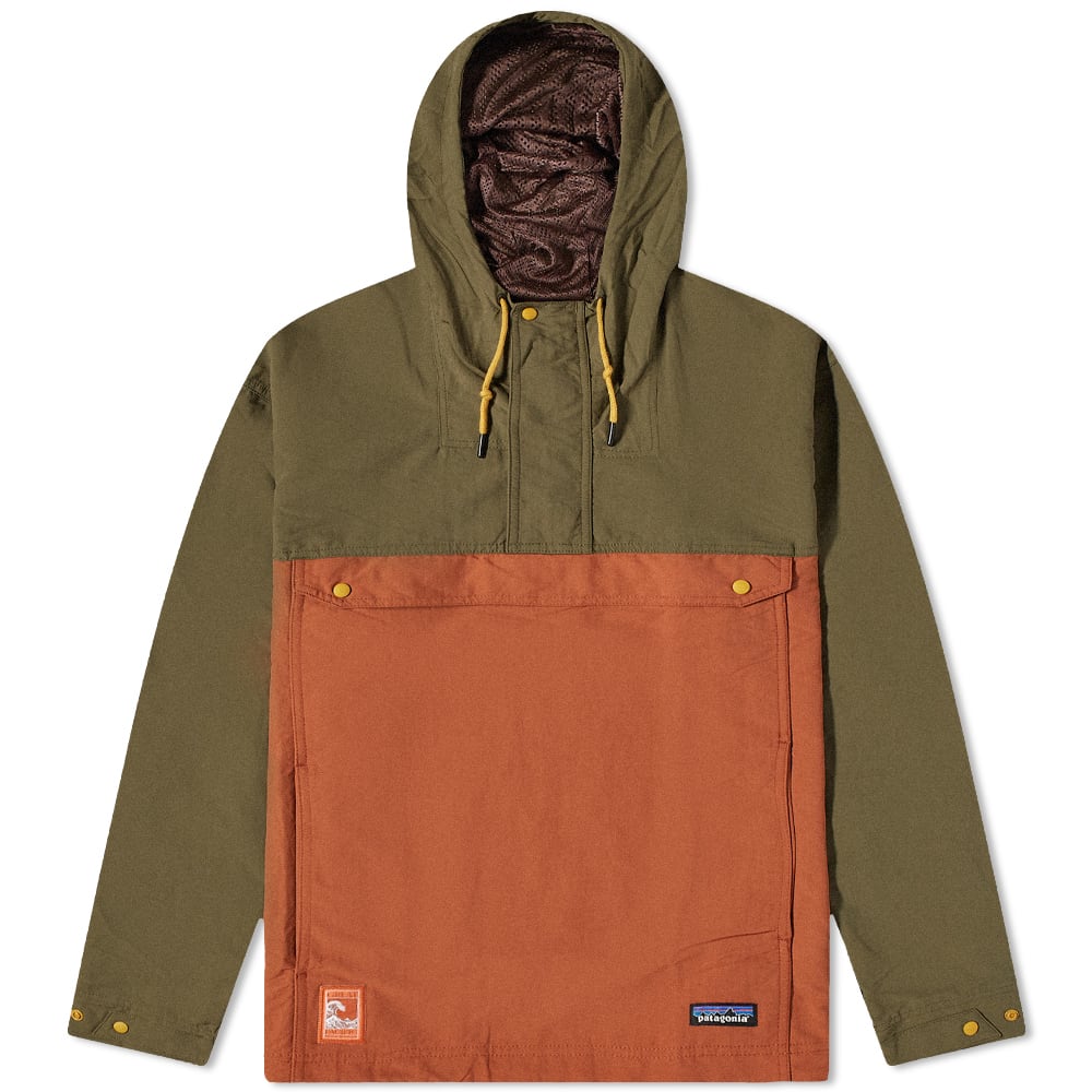 Vetrovka Patagonia Isthmus Anorak Gpiw Patch Zelena | 26515-GPAS, 0
