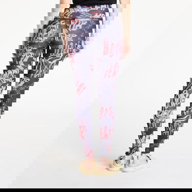 Pajkice Horsefeathers Horsefeathers Claris Typo Print Leggings Črna | SW848I, 4