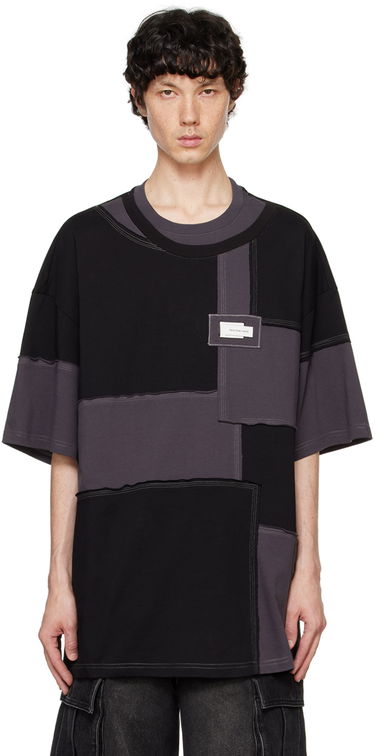 Majica Feng Chen Wang Feng Chen Wang Patchwork T-Shirt Črna | FMF18TS01, 0
