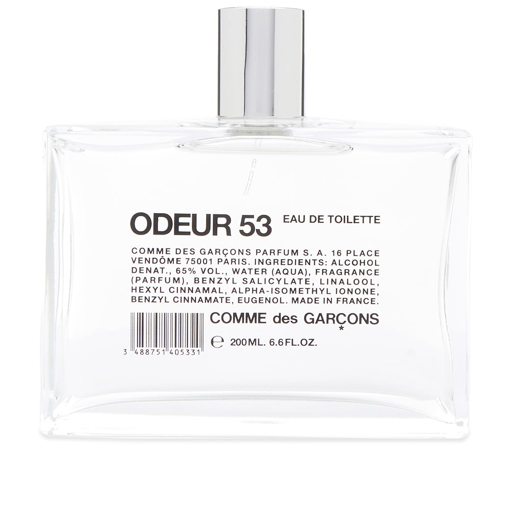 Parfumi in dišave Comme des Garçons COMME des GARCONS Odeur 53 Eau De Toilette 200ml Bela | OD53-01, 1