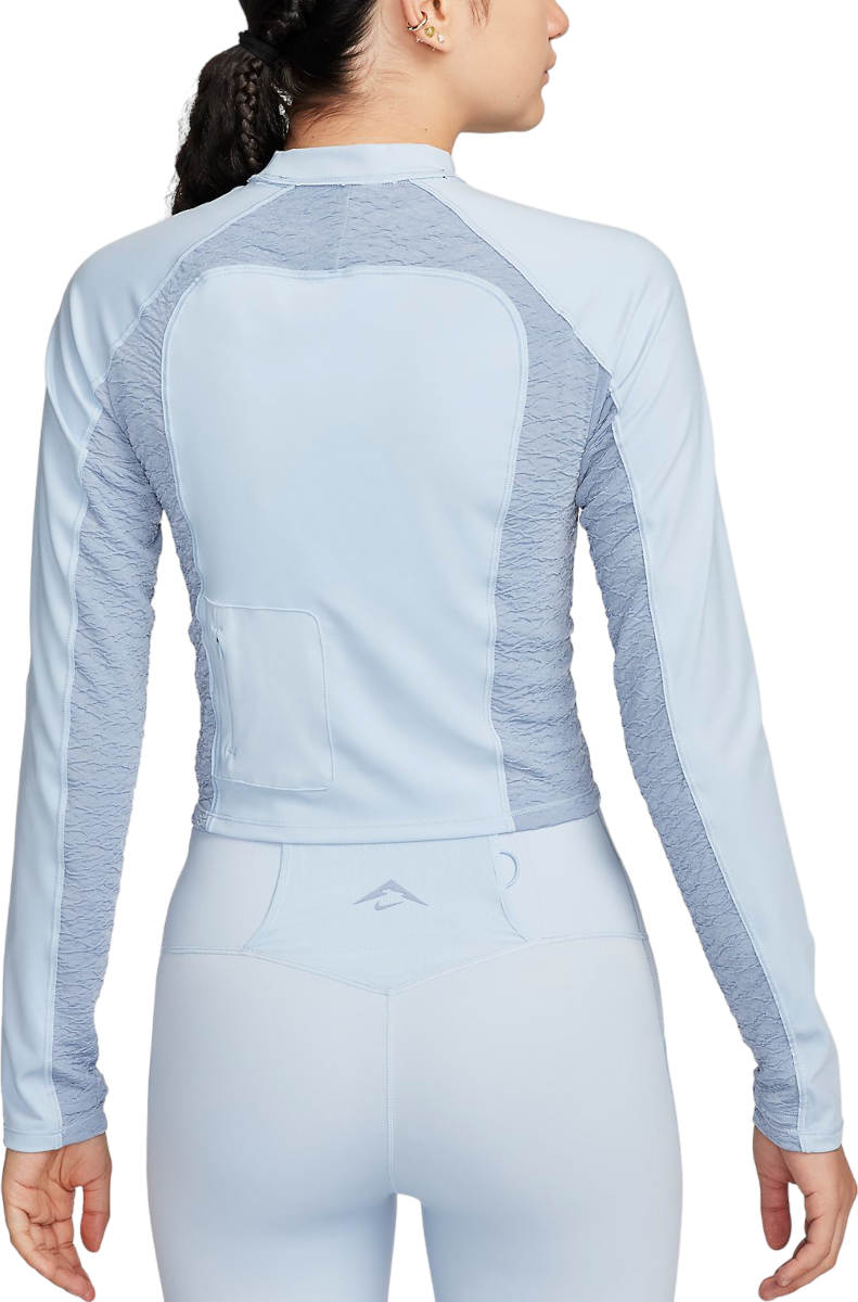 Majica Nike W NK TRAIL DF LS TOP Turkizna | fn4706-440, 1