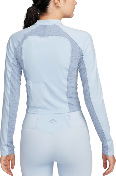Majica Nike W NK TRAIL DF LS TOP Turkizna | fn4706-440, 1