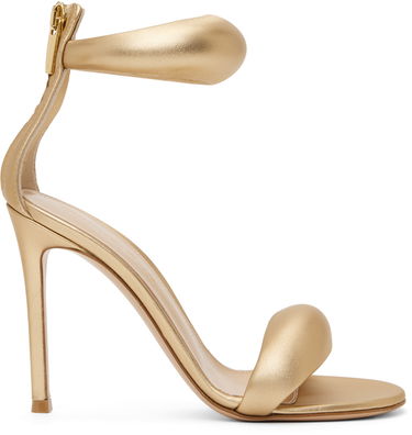 Superge in čevlji Gianvito Rossi Gianvito Rossi Heeled Sandals Kovinski | G61635.15RIC.NPS, 0