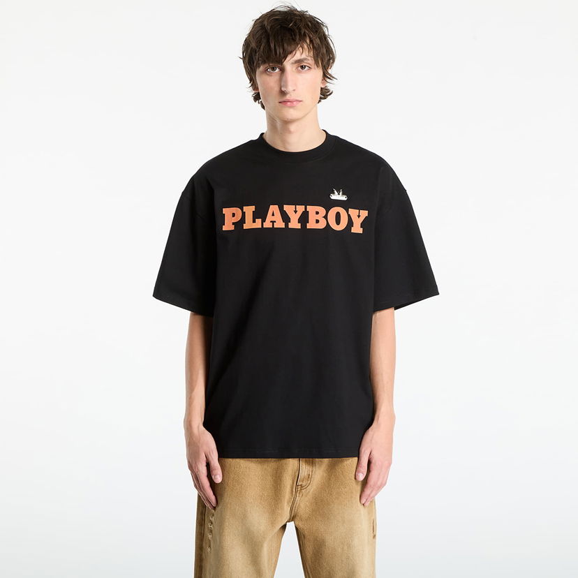 Majica Footshop Playboy x FTSHP Babe T-Shirt UNISEX Black Črna | FTSHP_529