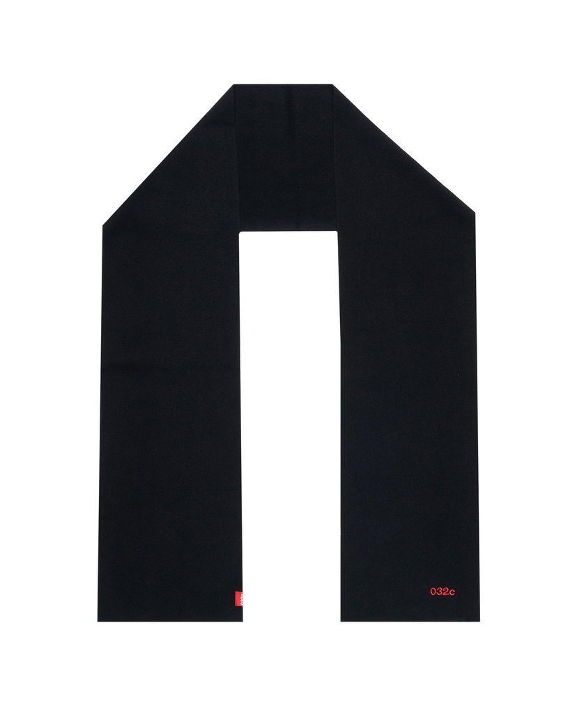 Šala 032C Cashmere Blend Scarf Črna | F24-UAK-3371-000