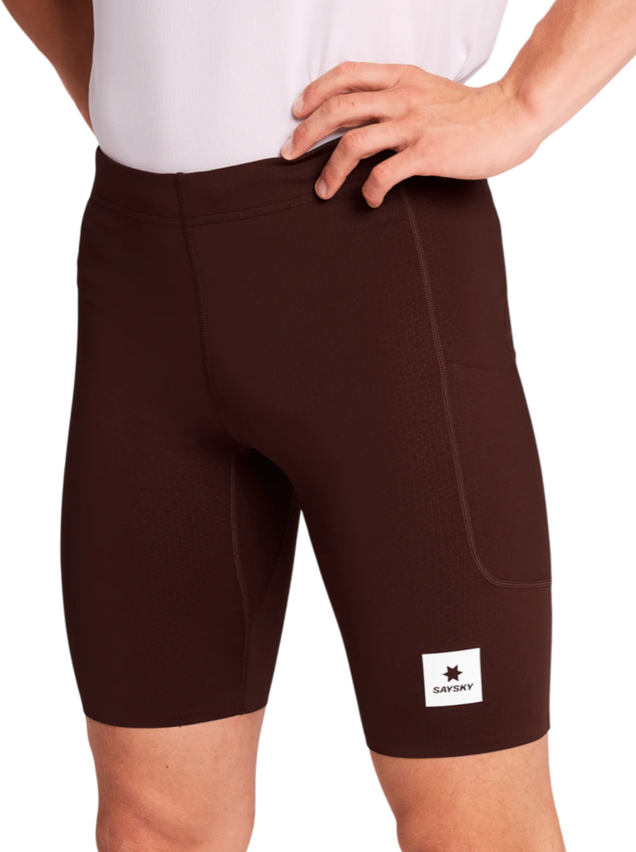 Nogavice Saysky Saysky Combat+ 9" Short Tights Rjava | omrst31c508-omrst31c508, 0