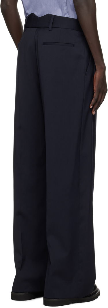 Hlače Vivienne Westwood Vivienne Westwood Humphrey Pleated Trousers Mornarica | 2F01001Q-W018V-, 2