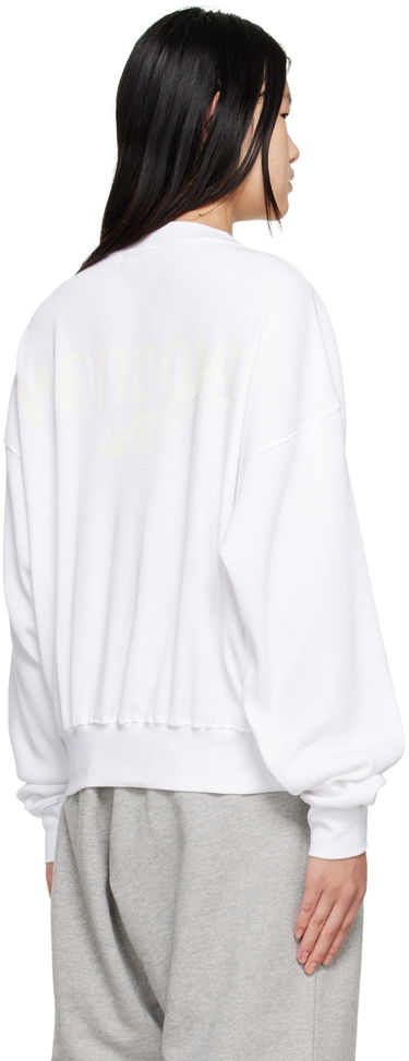 Pleteni pulover We11done Crewneck Sweatshirt Bela | WD-TS3-22-798-U-WH, 2