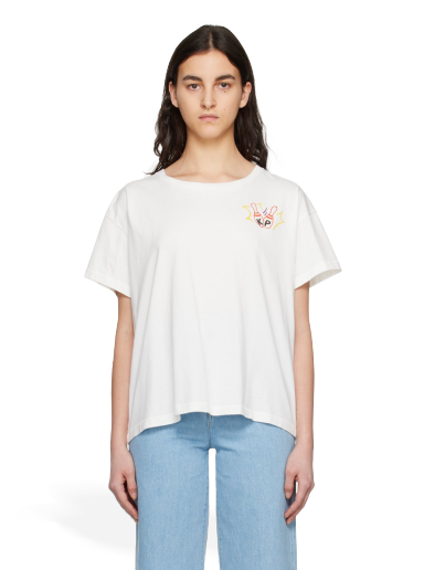 Majica KENZO Paris Bowling Elephant Bela | FD52TS0504SO