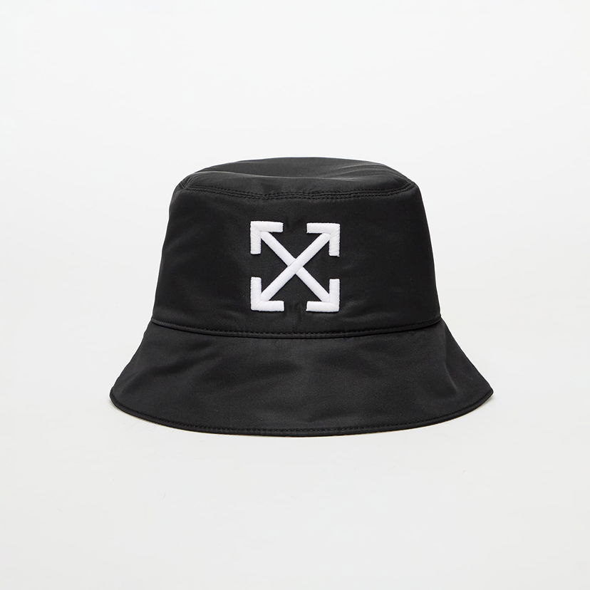 Klobuk Off-White Black Arrow Bucket Hat Črna | OMLA034C99FAB0091001