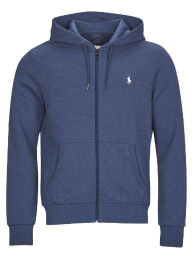 Pulover Polo by Ralph Lauren Double Knit Hoodie Mornarica | 710881517016