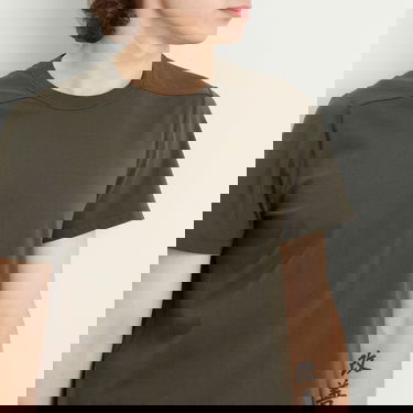 Majica Rick Owens Rick Owens Level T-Shirt, Size Large Zelena | RU02E1265-JA-25, 5