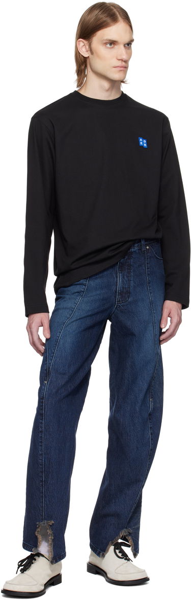 Majica ADER ERROR ADER error Sig; TRS Tag 01 Long Sleeve T-Shirt Črna | BO42FYTS0201BK, 3