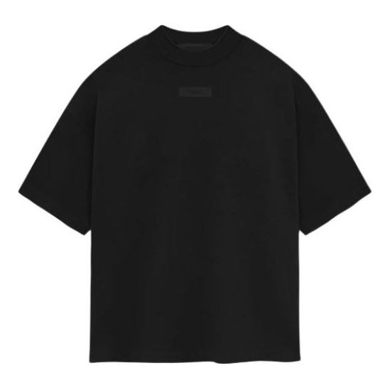 Majica Fear of God Essentials SS24 Crewneck T-Shirt Črna | 125SP244194F