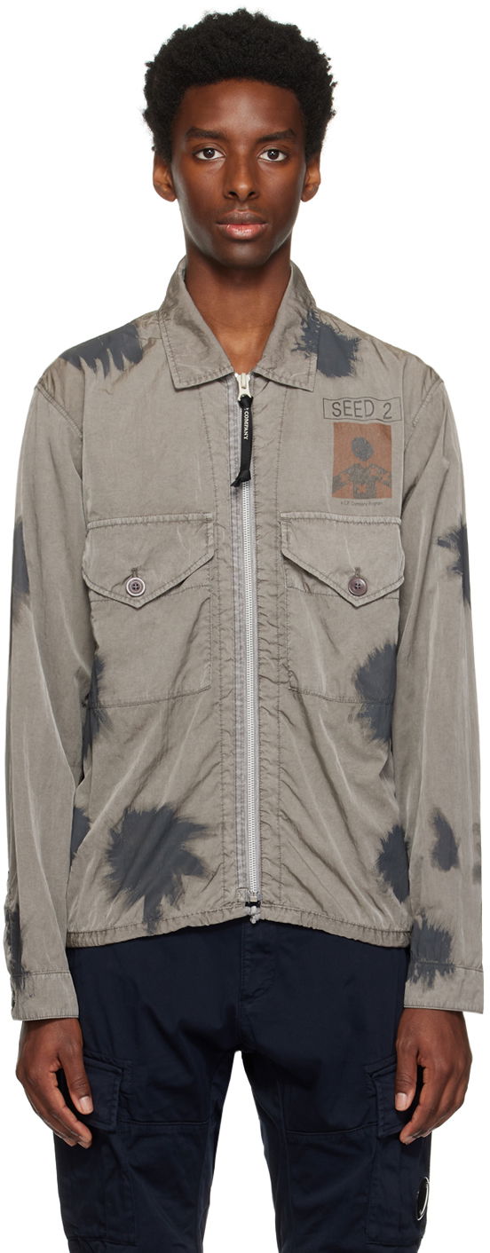 Jakna C.P. Company Pigment-Dyed Jacket Siva | 14CMOS337A-006369N, 0