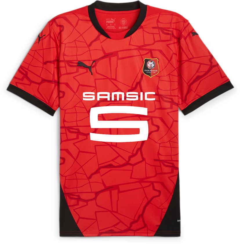Dres Puma SRFC Home Jersey Replica 2024/25 Rdeča | 775238-01