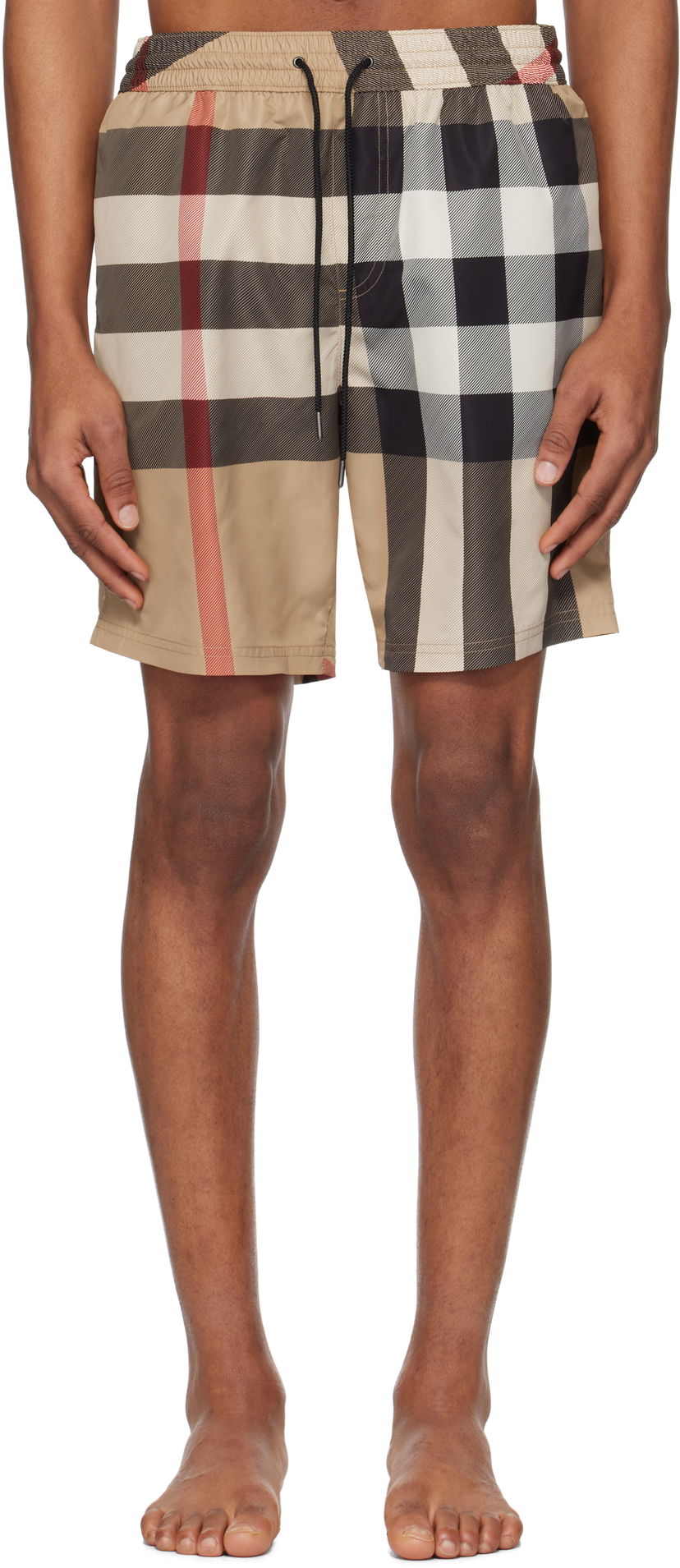 Kopalke Burberry Burberry Check Swim Shorts Bež | 8107272
