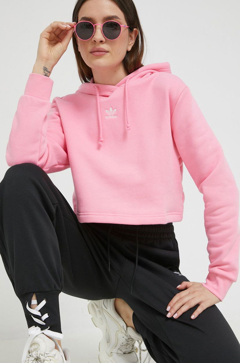 Pulover adidas Originals Lace-Up Cuffed Joggers Roza | HK5064