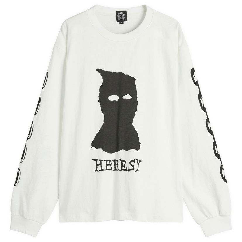 Majica Heresy Cultist Long Sleeve T-Shirt Bela | HAW25-T09E
