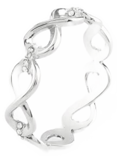 Prstan GUESS “Endless Dream” Ring Kovinski | JUBR03273JW