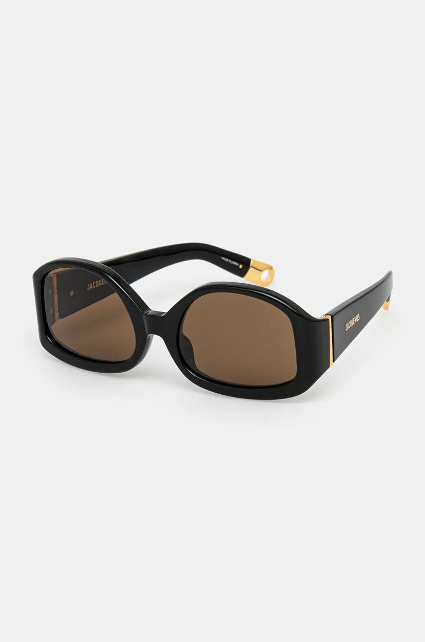 Sončna očala Jacquemus Sunglasses COLAPSO Črna | JAC15C1SUN
