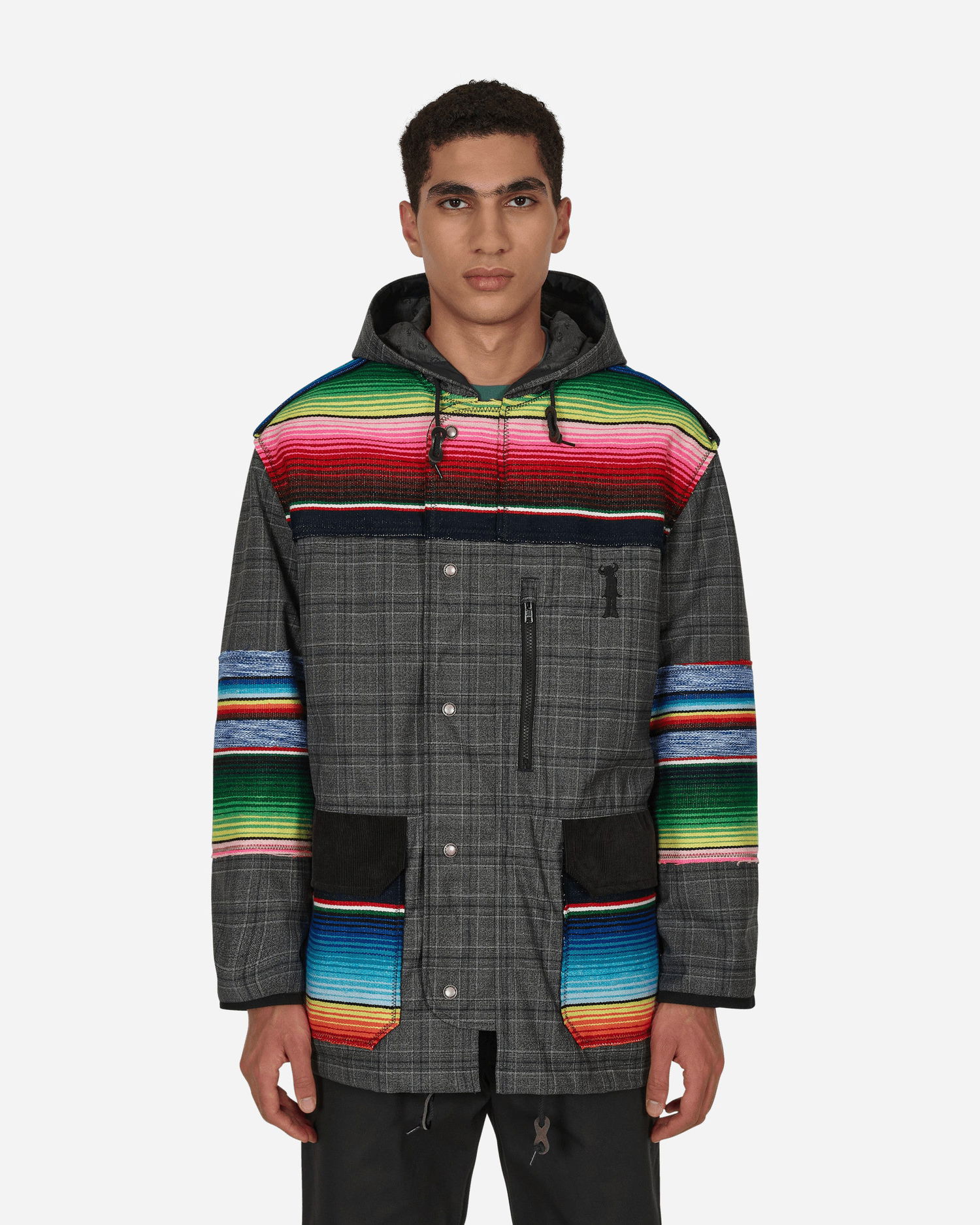 Parka Junya Watanabe Jay Kay Striped Check Jacket Večbarvna | WJ-J009-W22  1, 1