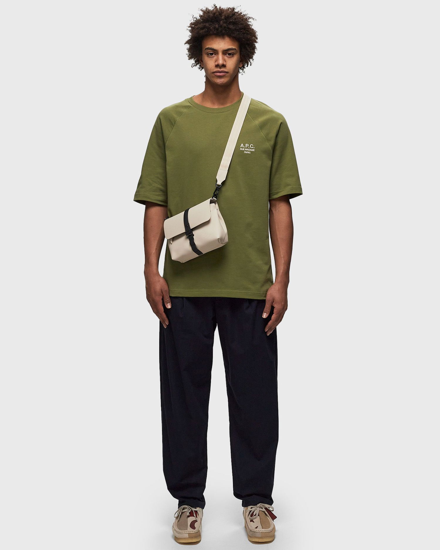 Majica A.P.C. Willy Tee Zelena | COEZC-H26258-JAA, 1