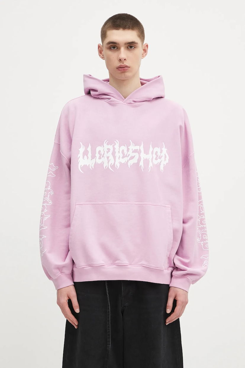 Pulover 032C 032C 'Faithless' Hoodie Roza | S25.URC.0631.850