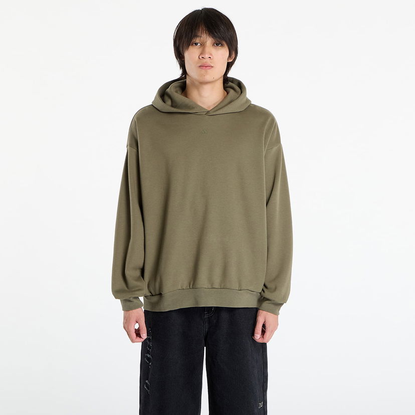 Pulover adidas Performance adidas Basketball Fleece Hoodie Zelena | JV6115