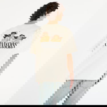 Majica Pleasures T-Shirt Dynamic Short Sleeve Crewneck Bež | P25F046-ECRU, 2