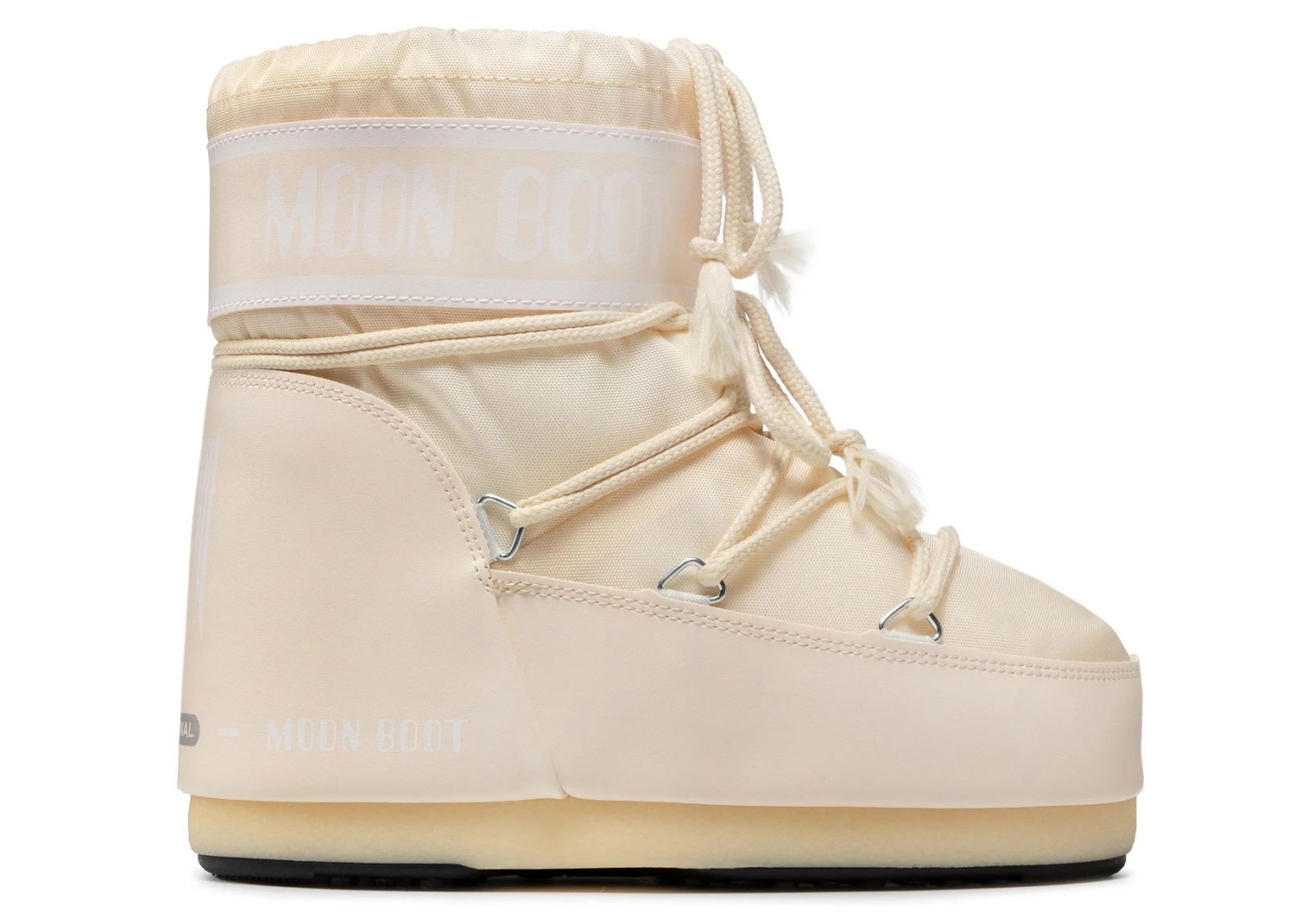 Superge in čevlji Moon Boot Icon Low Nylon Boot Cream White Bež | 14093400-006, 0