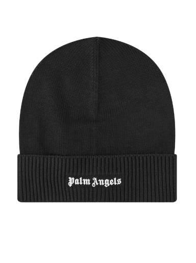 Beanie Palm Angels Logo Beanie Hat Črna | PMLC002C99KNI0011001