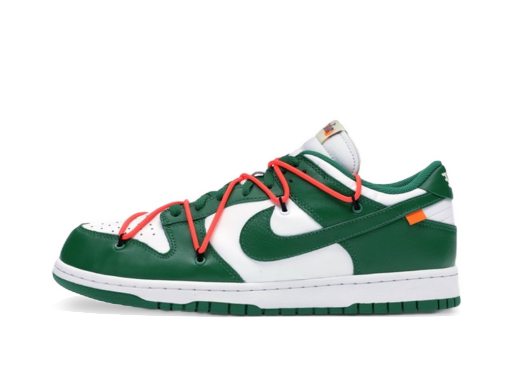 Superge in čevlji Nike Off-White x Dunk Low "Pine Green" Zelena | CT0856 100