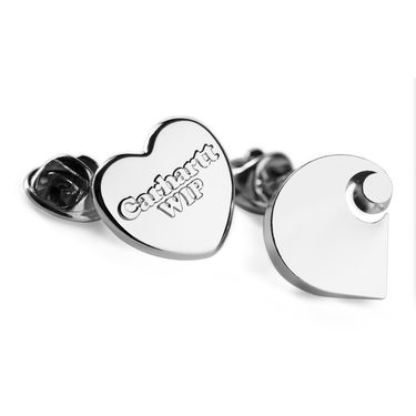 Zatiči Carhartt WIP Heart and C Logo Pin Set Kovinski | I034904_2, 0
