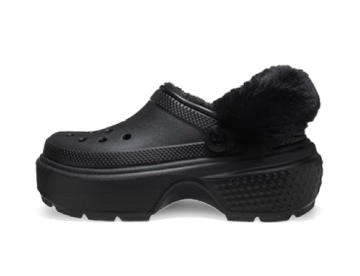 Superge in čevlji Crocs Stomp Lined Clog "Black" Črna | 208546-001