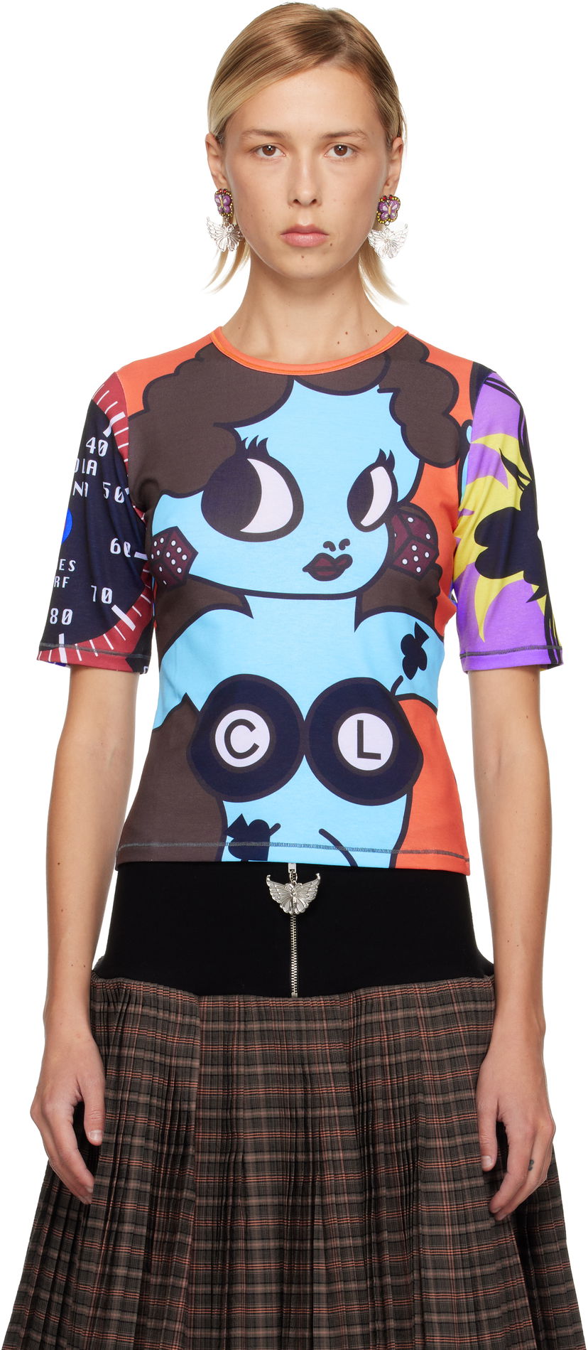 Majica Chopova Lowena Chopova Lowena Lady Luck Jersey T-shirt Večbarvna | 2413