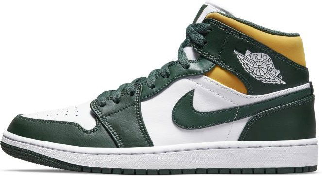 Superge in čevlji Jordan Jordan 1 Mid "Sonics" Zelena | 554724-371, 0